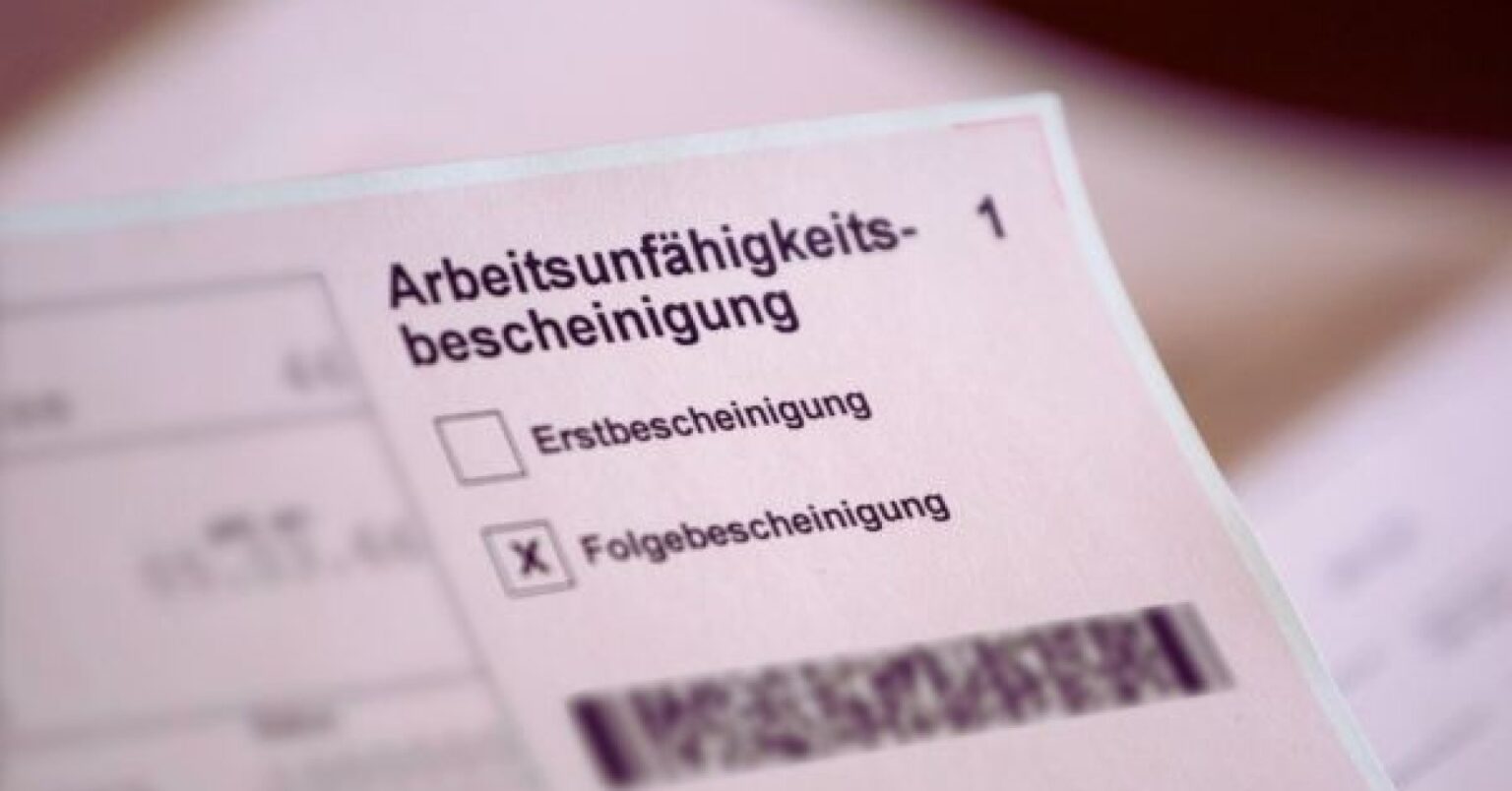 Krankmeldung Nach 6 Wochen An Arbeitgeber